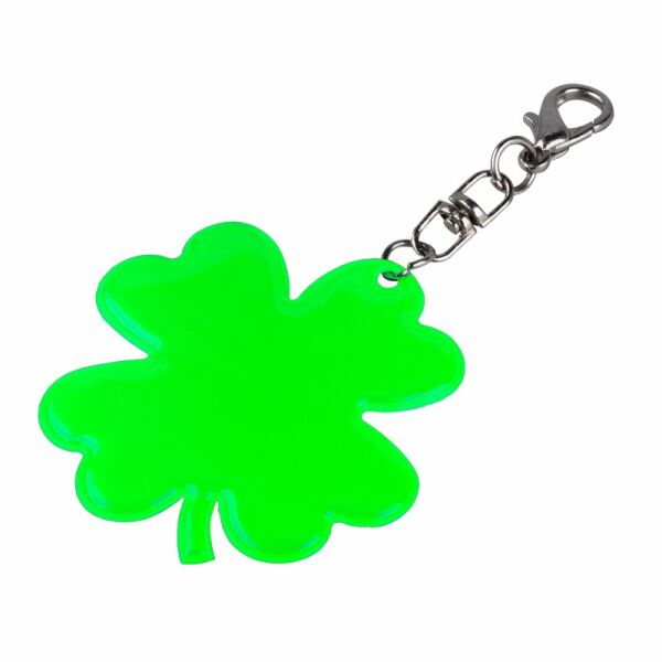 Lucky Clover reflecterend klavertje vier sleutelhanger Lucky Clover reflecterend klavertje vier sleutelhanger