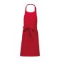 Apron - Halterschort red one size
