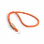 Polyester koord-keycord met bamboe plaatje