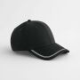MATCH DAY CAP, BLACK/WHITE, One size, BEECHFIELD