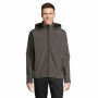 RACE HOODED MEN - RACE MEN HOODED JACKET - XXL - Houtskool Grijs