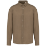 Ecologisch herenoverhemd Light Olive Green 3XL