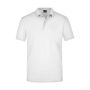 Men's Pima Polo white S