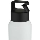 Astra 600 ml RCS-gecertificeerde waterfles van gerecycled roestvrij staal met koperen vacuümisolatie (geschikt voor koolzuurh - Wit