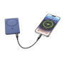 Urban Vitamin Marin 5000mAh magnetic 15W wireless powerbank, blauw