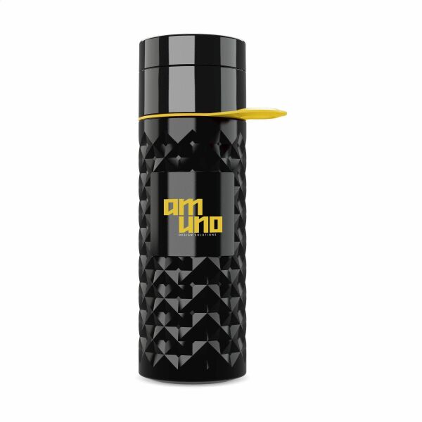 Join The Pipe Nairobi Ring Bottle Black 500 ml Flasche - schwarz/gelb Join The Pipe Nairobi Ring Bottle Black 500 ml Flasche - schwarz/gelb