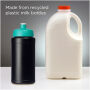 Baseline gerecyclede sportfles van 500 ml - Zwart/Aqua blauw