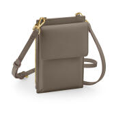 Boutique Cross Body Phone Pouch - Taupe - One Size