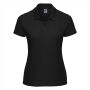 RUS Ladies Classic Polycot. Polo, Black, M