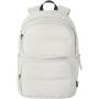 Puffer 15,6" GRS gerecycleerde laptoptas 18L - Zandsteen