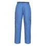 Antistatische ESD Broek (regular) hospital blue XXL