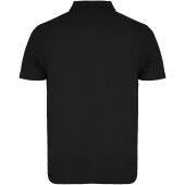 Austral unisex polo met korte mouwen - Zwart - 3XL