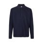 PRO Wear poloshirt met lange mouw | drukknoop - Marine, 6XL