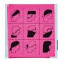 Elastische bandana TRENDY roze