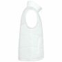 Met fleece gevoerde bodywarmer white 4XL