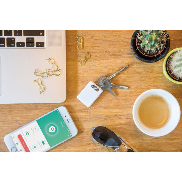 Vierkante keyfinder 2.0, wit Vierkante keyfinder 2.0, wit