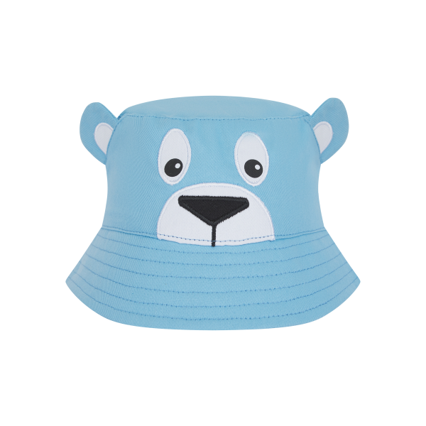 Baby bob met figuur Pale Blue Bear 1/2 jaar Baby bob met figuur Pale Blue Bear 1/2 jaar