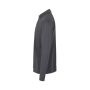 PRO Wear poloshirt met lange mouw | drukknoop - Silver grey, 3XL