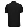 RUS Men Ultimate Cotton Polo, Black, 4XL