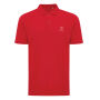 Iqoniq Yosemite gerecycled katoen pique polo, rood (XXS)