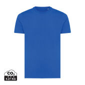 Iqoniq Bryce gerecycled katoen t-shirt, royal blue (S)