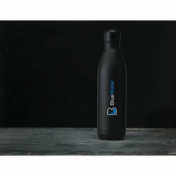 Topflask RCS Recycled Steel 750 ml Trinkflasche - schwarz Topflask RCS Recycled Steel 750 ml Trinkflasche - schwarz