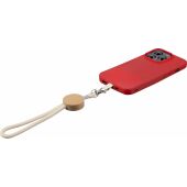 Katoenen (D16) polsband voor telefoon Maxim - khaki (écru)