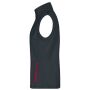 Ladies' Promo Softshell Vest iron grey/red S
