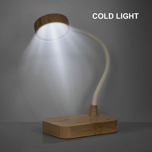 Bamboe lamp met oplader | Naturel Bamboe lamp met oplader | Naturel