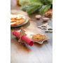 Julmiddag - Servetringen set
