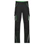 Workwear Pants - COLOR - black/lime green 25