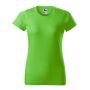 T-shirt women's Basic apple green XS