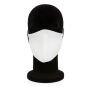 Herbruikbaar 2 laags katoenen gezichtsmasker, wit