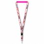 Afneembare polyester keycord met gesublimeerde satijnen overlay
