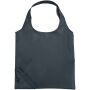 Bungalow opvouwbare polyester boodschappentas 7L - Charcoal