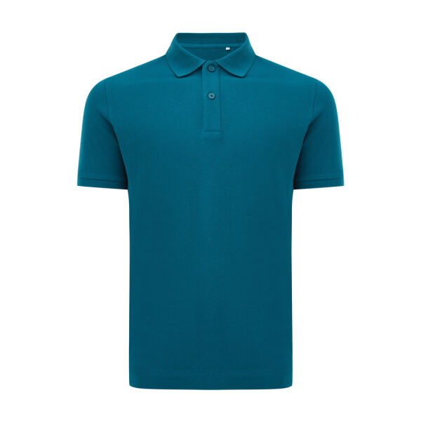 IQONIQ Yosemite gerecycled katoen pique polo, dark teal (XXXL) IQONIQ Yosemite gerecycled katoen pique polo, dark teal (XXXL)
