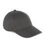 Biologisch katoenen pet met 6 panelen - K-up Gold Label Dark Grey One Size
