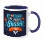 Full Colour Mug Colorato 350 mlmok - donkerblauw Full Colour Mug Colorato 350 mlmok - donkerblauw