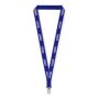 Polyester lanyard met reflecterende draden