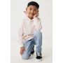 IQONIQ Yengo kids recycled katoen hoodie met steekzakken, cloud pink (910)