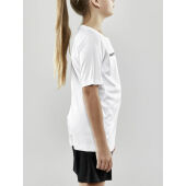 EVOLVE TEE JR WHITE 122/128