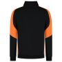 Sweatvest Bicolor Redefined Dames 306122 Black-Orange XXL