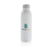 Avira Avior RCS gerecycled roestvrijstalen fles 500 ML, wit