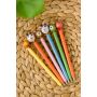 Houten balpen Darryl custom/multicolor