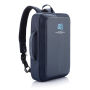 Bobby Bizz Anti-Diebstahl Rucksack & Aktentasche, blau, schwarz