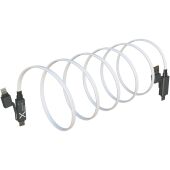 SCX.design C58 60 W magnetische platte oplaadkabel - Grijs