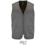 Unisex Bodywarmer Wallace charcoal grey (solid) 4XL