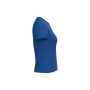 Dames T-shirt ronde hals korte mouwen Royal Blue S