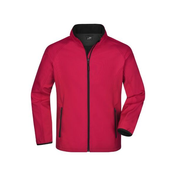 Men's Promo Softshell Jacket red/black XL Men's Promo Softshell Jacket red/black XL