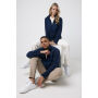 Iqoniq Talung gerecycled polyester fleece jas met rits, donkerblauw (XS)